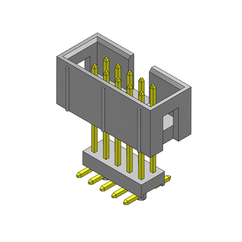 P/H2.54mm Box heade HC208(簡(jiǎn)牛）